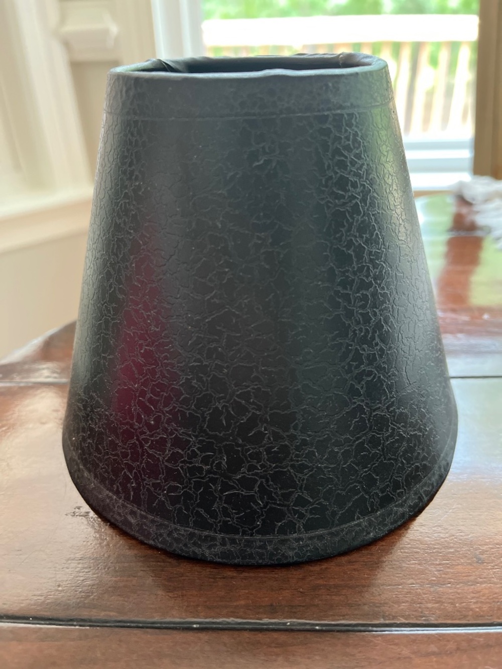 Black Chandelier Lamp Shades Set of 9